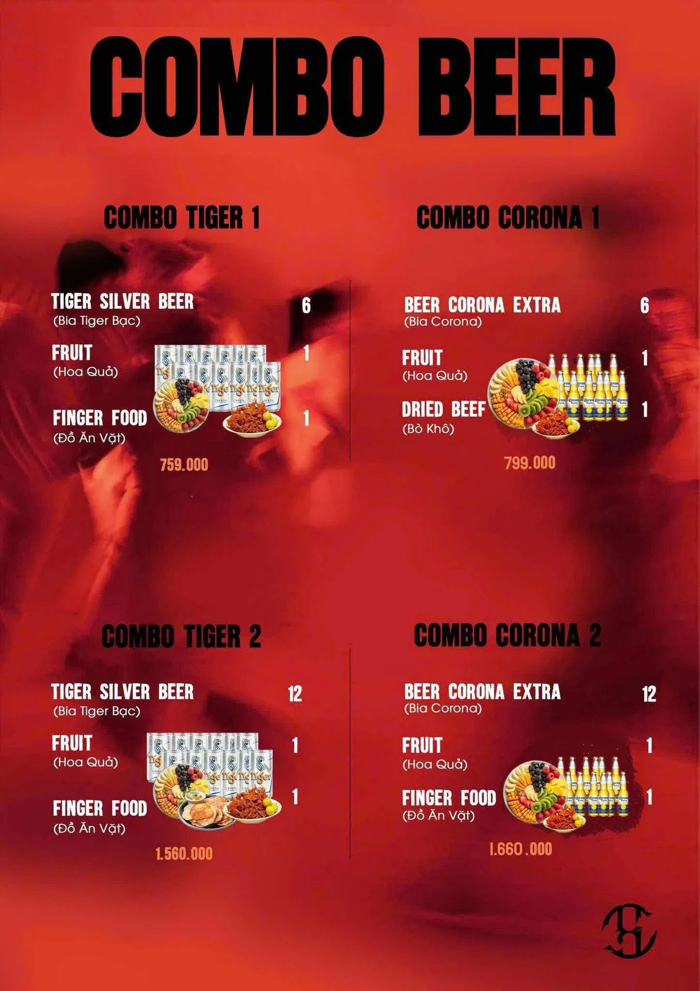 Trang thực đơn COCA Club 3